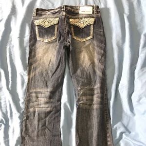 Denim couture jeans